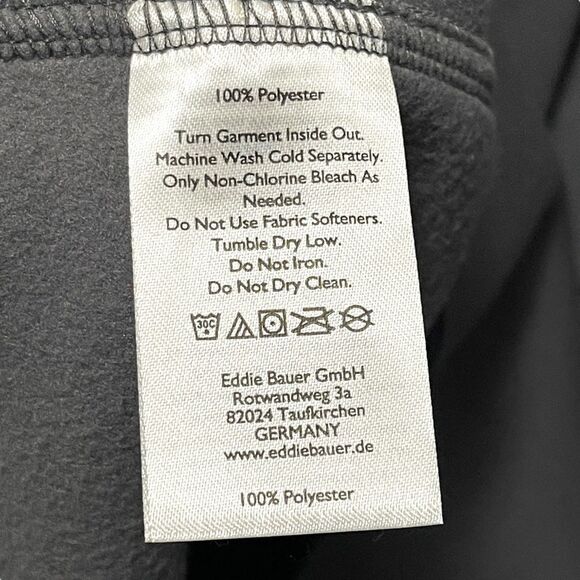 NWOT EDDIE BAUER Outpace Storm HZ First Ascent 1/2 Zip Sweatshirt Large Tall - Picture 6 of 7